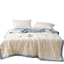 Duvets & Down Comforters - Hand-wrapped Summer Quilt-white Powder - View 5