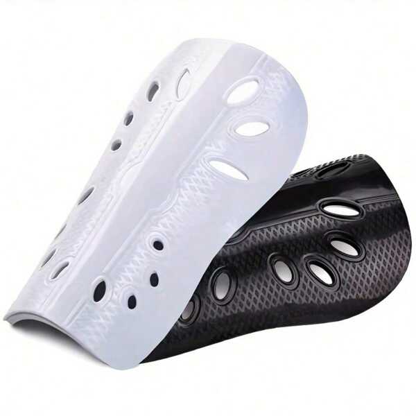 1 par de espinilleras para fútbol, espinilleras, mangas para espinilleras para juegos de fútbol con protección acolchada