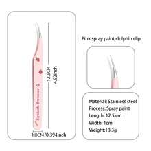 High Precision Planner Stickers, Tweezers, Precise Parts Tools, False Eyelash Tweezers, Golden Feather Clip Professional Grafting Clip Tweezers, Beginner Scene Stickers, Planner Pointed Tweezers