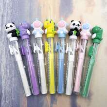 1pc/2pcs/3pcs/5pcs/6pcs/9pcs/10pcs/12pcs/15pcs Cartoon Push-Pull Erasers, Creative & Cute, Soft & Durable Rubber Material, Odorless, Clean Erasure Without Residue, Suitable For Students, Exams, Drawing, Children's Day Gifts - Cartoon Eraser - View 24
