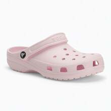 Crocs 经典男女通用粉色牛奶色木屐 10001-6ZW - 粉紅牛奶 - 查看 5