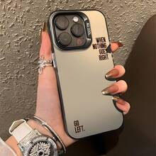 Funny Quote Wisdom Aesthetic Phone Case Cover For IPhone 16 11 15 14 13 12 Pro Max Plus Case Birthday Christmas Gifts For Women Men Graduation Gifts, Best Friend Gifts For Women,Suitable For IPhone17 Air - Translucent Silver - View 4