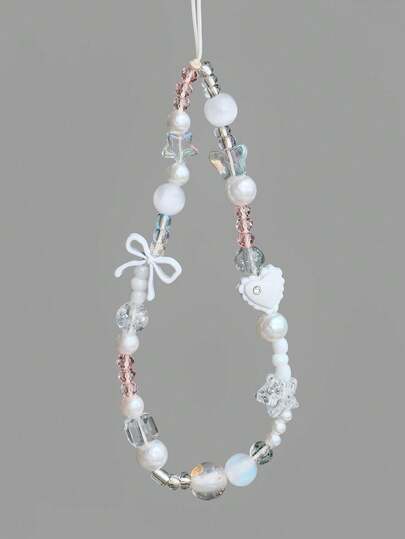 1 件合金领结相机镜头吊坠，可作钥匙扣、手机挂绳、手机壳配件 - 送给母亲、家人、朋友的礼物，适合生日、节日等场合