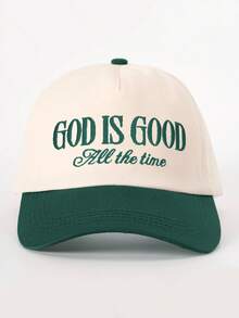 1pc Embroidered "LITERALLY JUST A GIRL" Colorblock Baseball Cap, Adjustable Trucker Hat, Sun Protection Casual Cap For Spring/Autumn Travel, Beach Vacation, Men's Y2K Style Youth Hat - Baseball Cap - View 7