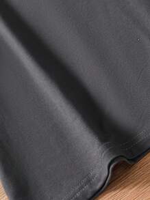 Young Girl Creative Floral & Slogan Print Short Sleeve T-Shirt