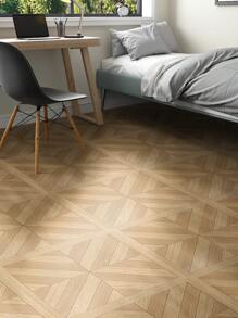 4/10 件装北欧复古风格地板贴纸，即撕即贴防水自粘式防水乙烯基地板，可拆卸地板砖 DIY 地板适用于厨房、餐厅、卧室和浴室地板砖客厅装饰房间装饰家居装饰壁纸墙纸地板砖自粘式地板砖剥离粘贴 - 彩色 - 查看 4