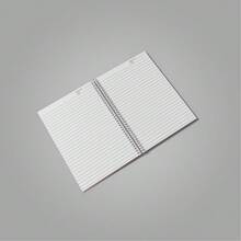 1PC Spiral Notebook - Professional Thick Paper Journal With No-Bleed Lined Pages & Inner Pocket | Premium Writing Notebook For Office Professionals, College Students & Business Meetings