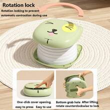 Foldable Children's Car Potty, Outdoor Camping Emergency Travel Portable Urinal