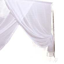 Mosquito Net - 0,9 m szerokości x 2 m długości, 1,6 m wysokości, typ liny - Zobacz 5