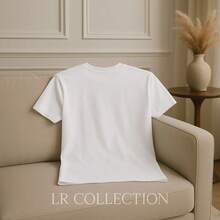 Smile And Wave T-Shirt Side Smile Design Various New Colors 100% Cotton - 白色 - 查看 2