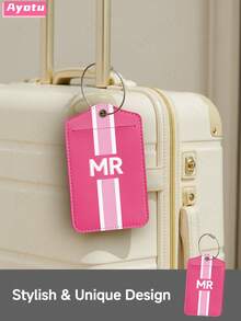 Customized Luggage Tag, Fashionable And Lightweight Luggage Tag For Travel Groups, Luggage Identification Tag, Airline Boarding Pass, Corporate Team Building Travel Identification Card, Luggage Tag, Backpack, Handbag And Schoolbag Nameplate, Summer And Winter Travel Accessories, Pet ID Tag, Travel Essentials Travel Storage Bag, Automotive Decor, Family And Friend Travel Gifts,New Year Glamour - Multicolor - View 7