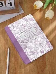 Ốp bảo vệ máy tính bảng họa tiết cây cỏ vẽ tay, tương thích với iPad 9.7/10.2/10.5/10.9/12.9/Pro 11 (thế hệ thứ 10), Galaxy Tab S6 Lite 10.4 inch, Kindle Paperwhite thế hệ thứ 12 (2024), Kindle thế hệ thứ 11 (2022), mềm mại, chống sốc, chân đế thông minh/chức năng tự động bật/tắt màn hình. - Nhiều màu - Xem 2