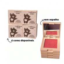 4 In 1 Moon & Snow - Compact With Blush, Contour, Powder, Highlighter And Mirror Travel Cosmetics - 02 - 查看 5