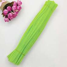 100/200pcs Bulk DIY Chenille Stem/Pipe Cleaner, Comes With Tutorial Video, 62 Colors Fluffy Chenille Craft Supplies For Handmade, Crafts, Art Decoration, Pom Poms