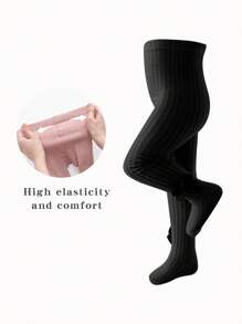 1 双婴儿幼儿紧身裤袜女童儿童紧身裤蝴蝶结紧身裤，风格甜美，适合搭配裙子外出穿着。 - 彩色 - 查看 10