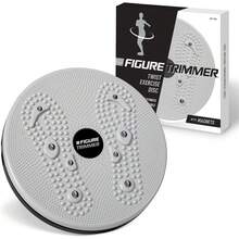 ¡RecomendadoTabla de recorte de cifras, tabla de retorcido de abdominales, de 12 pulgadas, para ejercicios de núcleo y abdominal, disco de torsión de cintura, tablero de torsión de disco mareado para¡Top de Temporada - Un solo color - Ver 10
