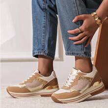 SNEAKERS FOR WOMEN NEW COLLECTION AUTUMN WINTER 2025 - Khaki - View 2