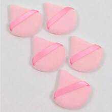 50个/24个/10个/2个装植绒三角化妆海绵，可重复使用的多功能化妆工具，适用于粉底、防晒霜、BB霜、腮红等。完美替代化妆刷，是旅行和居家使用的理想之选。柔软蓬松，质感十足，适用于面部和身体彩妆。混合化妆美容工具套装，化妆品，价格实惠，可用于房间装饰、梳妆台、旅行、卧室、化妆配件、粉扑、美妆蛋、散粉扑、化妆海绵、赠品、旅行、平价好物、旅行必备品。 - 粉色 - 查看 2