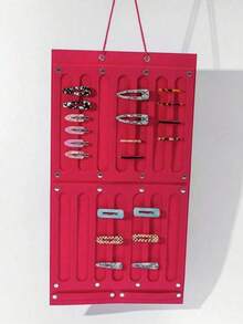 1pc Little Girl Hairpin Storage Rack, Hairband Organizer, Baby Hairpin Storage Display Stand Sturdy Bracket - Multicolor - View 3