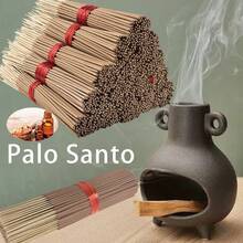 20/100/200pcs Peruvian Palo Santo Incense Sticks, Long Burning Time, Smooth & Clean, Natural Vine Material, Suitable For Home, Kitchen And Dining Room