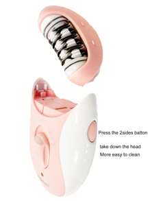 1pc Brand KM-189B Hair Remover Women's Underarm Remover Electric Epilator For Lady USB Rechargeable Cordless Women Hair Trimmer For Armpit, Leg, Private Part Hair Remove Machine
