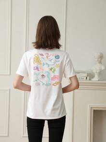 Women T-Shirts - White - View 2