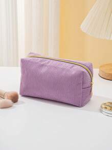 1pc Pencil Case - Durable Pen Pouch With Zipper, Stationery Organizer For School Supplies, Pen Bag For Office And Home Use
