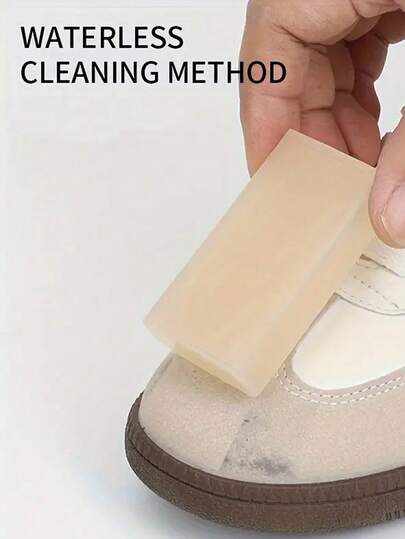 Shoe Cleaner Rubber Eraser,Shoe Brush,Premium PVC Shoe Cleaner Eraser Non-Electric Stain Remover For Sneakers, Clothes, Glass, Walls, Floors, Furniture - Multifunctional Dry Cleaning Wipe Tool, Gentle Fabric Care, ABS Material, Christmas Holiday Theme, Campus Related