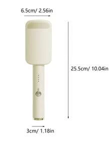 Curling Iron Hair Crimper Waver - 32mm Beach Waves Curling Wand, Deep Waver Hair Curler Tool With Ceramic 3 Barrel For Women, Dual Voltage, Anti-Scald, Easy To Use, Pink, 1.25 Inch