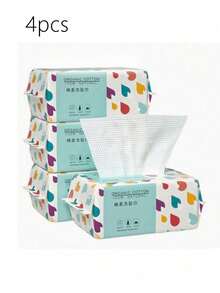 1 peça/2 peças/3 peças/4 peças/5 peças/6 peças Toalhas Faciais Descartáveis com 100 Folhas, Lenços Secos Macios, Lenços de Limpeza Facial de Uso Múltiplo, Lenços Removedores de Maquiagem, Toalhas Faciais Descartáveis Grossas, Lenços Removedores de Maquiagem Macios, Lenços de Limpeza Seca, Lenços Descartáveis para Lavagem Facial e Limpeza Facial