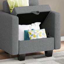 Jooli H Ottoman - Footstool - View 5