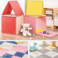 14 Stücke moderner minimalistischer EVA-Schaumstoff Bodenmatten-Set, multifunktionale rutschfeste Matte, wasserdicht und fleckresistent, leicht zu reinigen, geeignet für MMA, Gymnastik, Heimfitness Puzzle-Fliesen - rutschfest, langanhaltend und schützender Bodenbelag, geeignet als Geschenk zum Frauentag, Muttertag, Weihnachten, Halloween und Neujahr