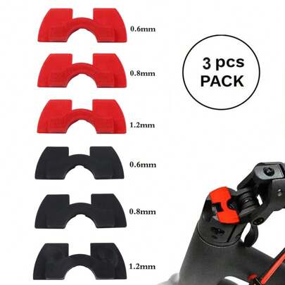 طقم إكسسوارات واقي الاهتزاز والصدمات المطاطي لشوكة تعليق الدراجة الكهربائية شاومي M365 1S Pro و Mi Pro2