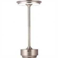 Wireless Portable LED Desk Lamp, Powered By Rechargeable Batteries, Touch Sensitive Dimming, With 3 Adjustable Brightness Levels, Suitable For Home Offices, Bedrooms, Hotels, Guest Rooms, Restaurants, And Outdoor Use - 彩色 - 查看 10