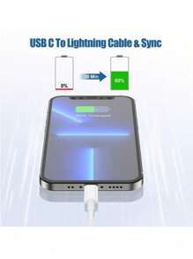 1-3 طقم شحن سريع متوافق مع آيفون 16/15 - شاحن USB C ، كتلة شحن حائطية USB C 30 واط ، مع كابل نقل بيانات USB C إلى النوع C بطول 3.3 قدم/100 سم ، متوافق مع آيفون 16/16 برو/16 بلس/16 برو ماكس/15/15 برو/15 بلس/15 برو ماكس ، متوافق مع برو2/ماكس/4 ، متوافق مع iPad برو/ميني6/الهواء4 شاحن هاتف