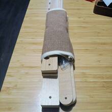 1pc Cat Scratching Board Scratch Pad Cat Nest Assembled Solid Wood Jute Mat Durable And Non-Shedding Kitten Lounge Chair Rocking Bed Pet Supplies