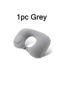 1/2/3pcs Inflatable Neck Pillow, Suitable For Airplane Travel, Inflatable Neck Pillow, Travel Neck Pillow, Inflatable Neck Pillow, Travel Pillow. This Inflatable U-Shaped Pillow Is Designed With Ergonomics, Contouring To The Neck Curve, Portable And Lightweight, Providing Comfortable Support And Relieving Neck Pressure. - Multicolor - View 19