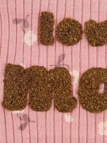 DILAVEL 5pcs/Set Summer New Baby Girl Outfits, Rompers, Jumpsuits, Floral & Letter Embroidered Cute Princess Style Outdoor Infant Clothing - Pink - View 5