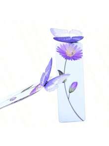 独特的礼物创意：唯美立体蝴蝶纸质书签。造型可爱，风格清新精致。它既可以作为学生阅读书签，也可以作为留言卡，是一份充满文化创意的小礼物。适用于学校用品，返校季