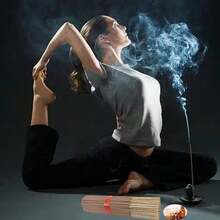 20/100/200pcs Peruvian Palo Santo Incense Sticks, Long Burning Time, Smooth & Clean, Natural Vine Material, Suitable For Home, Kitchen And Dining Room