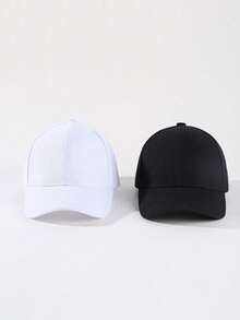3pcs Fashion Men Solid Baseball Cap Casual - Multicolor - View 1