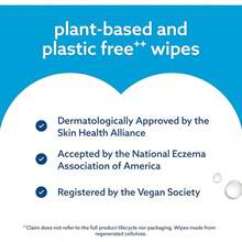 Toallitas húmedas WaterWipes Sensitive para bebés, 4 paquetes de 60 unidades (240 unidades) - 240 Unidad (Paquete de 1) - Ver 6