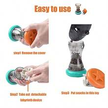 CW Treat Dispensing Puzzle ToysInteractive Dog Puzzle Toy Dogs Enrichment Toy To Keep Them Busy Slow Feeder Perfect Alternative To Slow Feeder Dog Bowls To Improves Pets Digestion - 如圖 - 查看 3
