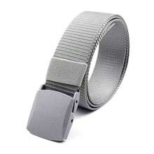Wide Military Nylon Belt Kit With Wide Zinc Buckle And Quick Release - 灰色 - 查看 3
