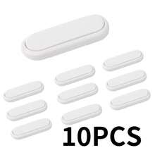 Child Cabinet Lock, No-Drill Fridge Freezer & Cabinet Door Lock With Finger Pinch Protection, Strong Adhesive Baby Proof Lock For Cabinets, Ovens, Drawers And Refrigerators, Baby Proof Fridge And Cabinet Lock, No-Drill Baby Proof Door Lock - Multicolor - View 21