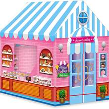 Tienda Carpa Casita Casa Juguete Niños Retirable - Postre rosa - Ver 7