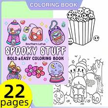1 Cảnh Ma Quái, Sách Tô Màu Coco Cho Người Lớn Và Thanh Thiếu Niên, Sách Tô Màu Thiết Kế Không Gian Ấm Cúng Siêu Dễ Thương, Sách Tô Màu Không Gian Hygge Thư Giãn, Trở Lại Trường Học, Đồ Dùng Học Tập - 3 Bộ - Xem 2