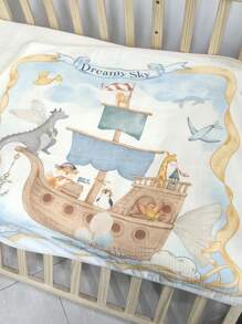 1件柔软透气婴儿襁褓毯 80*80厘米，复活节主题 - 彩色 - 查看 5