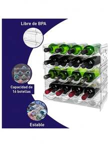 Bluelander Bottle Organizer Rack - Clear - View 3