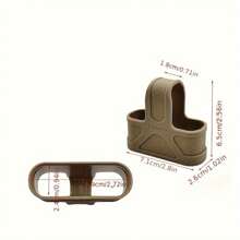 1个M4 5.56橡胶弹匣套